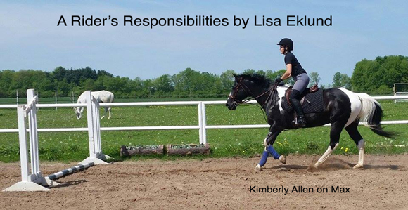A Rider’s Responsibilities
by Lisa Eklund