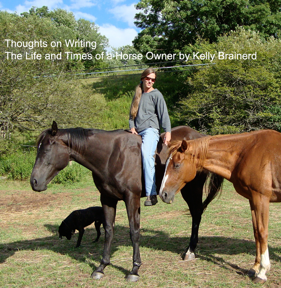 Thoughts on Writing – Life & Times of a Horse Owner
by Kelly Brainerd