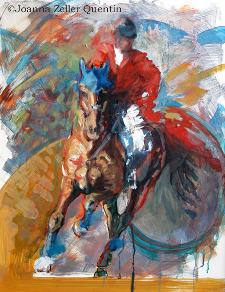 The World of Equine Art by Juliet R. Harrison Rollback by Joanna Zeller Quentin