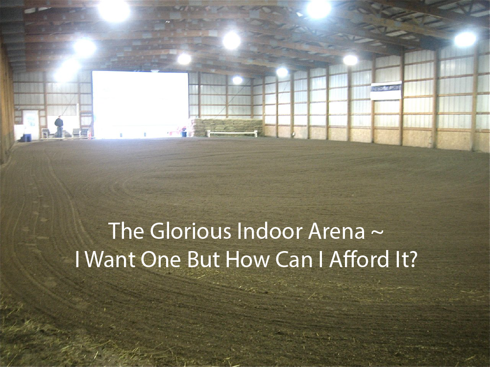 The Glorious Indoor Arena ~ I Want One But How Can I Afford It? The Glorious Indoor Arena ~ I Want One But How Can I Afford It?